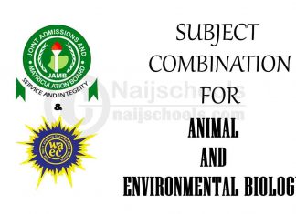 Subject Combination for Animal and Environmental Biology