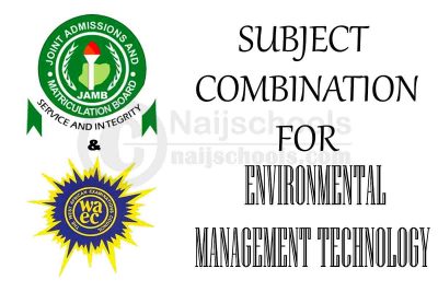 Subject Combination for Environmental Management Technology