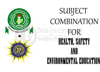 Subject Combination for Health Safety and Environmental Education