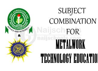 Subject Combination for Metalwork Technology Education