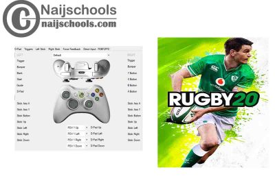Rugby 20 X360ce Settings for Any PC Gamepad Controller | TESTED & WORKING