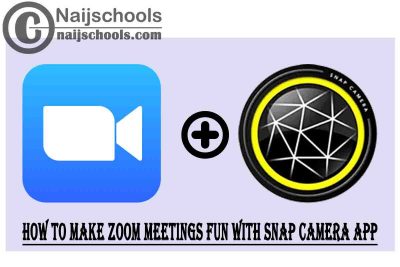 How to Make Zoom Meetings Fun with the use of Snap Camera App Filters
