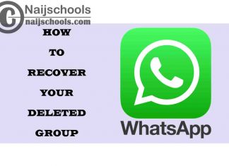 How to Recover Your Deleted WhatsApp Group