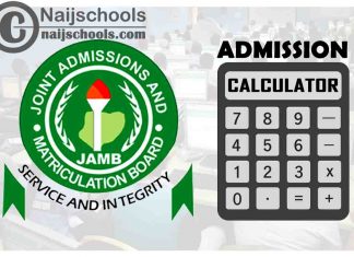 JAMB Admission Calculator for 2022/2023 Session