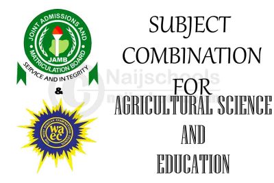 Subject Combination for Agricultural Science and Education