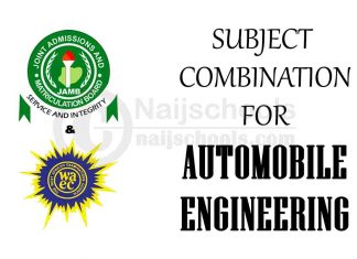 Subject Combination for Automobile Engineering