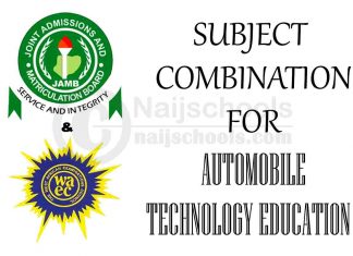 Subject Combination for Automobile Technology Education