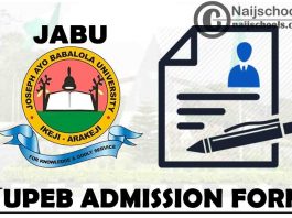 Joseph Ayo Babalola University (JABU) JUPEB Admission Form for 2021/2022 Academic Session | APPLY NOW