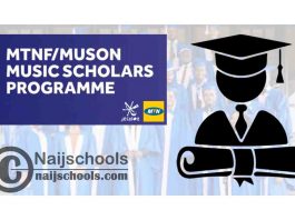 MTNF/MUSON Music Scholars Programme 2021/2022 for Nigerian Students | APPLY NOW