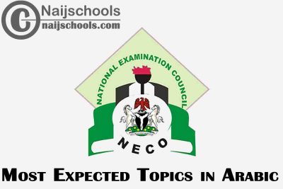 Most Expected Topics in 2023 NECO Arabic SSCE & GCE | CHECK NOW