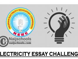 NERC Electricity Essay Challenge 2021 for SS2 Students in Nigeria | APPLY NOW