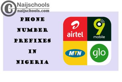 Complete List of Network Operators in Nigeria & Their Respective Telephone (Phone Number) Prefixes 2021