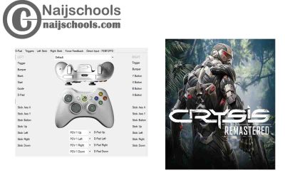 Crysis Remastered X360ce Settings for Any PC Gamepad Controller | TESTED & WORKING