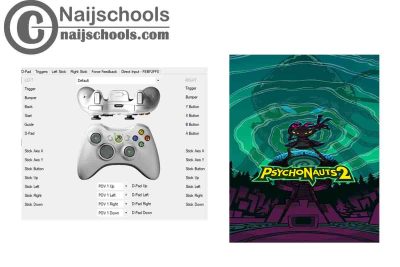 Psychonauts 2 X360ce Settings for Any PC Gamepad Controller | TESTED & WORKING