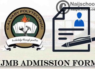 Calvary Polytechnic IJMB Admission Form for 2021/2022 Academic Session | APPLY NOW