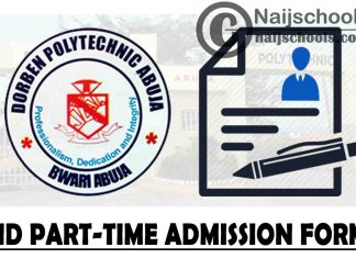 Dorben Polytechnic Abuja ND Part-Time Admission Form for 2021/2022 Academic Session | APPLY NOW