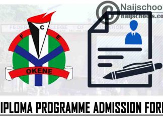 Federal College of Education (FCE) Okene 2021/2022 Diploma Programme Admission Form | APPLY NOW
