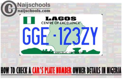 How to Check a Car's Plate Number Owner Details in Nigeria