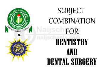 Subject Combination for Dentistry and Dental Surgery