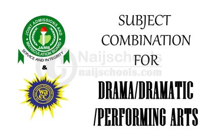 Subject Combination for Drama/Dramatic/Performing Arts