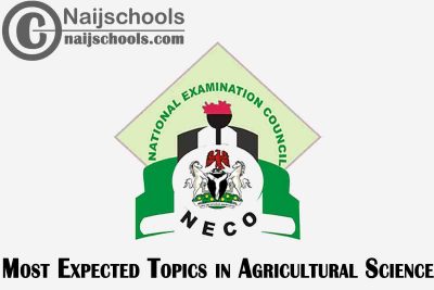 Most Expected Topics in 2023 NECO Agricultural Science SSCE & GCE | CHECK NOW