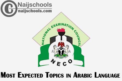 Most Expected Topics in 2023 NECO Arabic Language SSCE & GCE | CHECK NOW