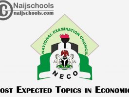 Most Expected Topics in 2023 NECO Economics SSCE & GCE | CHECK NOW