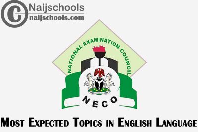 Most Expected Topics in 2023 NECO English Language SSCE & GCE | CHECK NOW