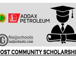 NNPC/Addax Petroleum Development Nigeria Limited 2021 Host Community Scholarship | APPLY NOW