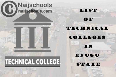Full List of Technical Colleges in Enugu State Nigeria