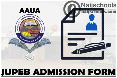 Adekunle Ajasin University Akungba-Akoko (AAUA) JUPEB Admission Form for 2021/2022 Academic Session | APPLY NOW