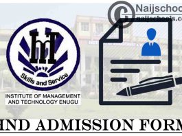 Institute of Management and Technology (IMT) Enugu HND Admission Form for 2021/2022 Academic Session | APPLY NOW