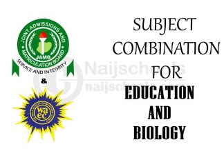 JAMB & WAEC Subject Combination for Education and Biology