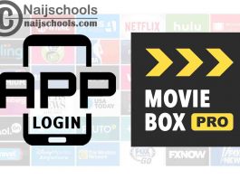 MovieBox Pro; How to Login to Your Account on the App