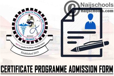 Muwanshat College of Health Science and Technology (MUCOHSAT) Certificate Programme Admission Form for 2021/2022 Academic Session | APPLY NOW