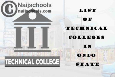 Full List of Technical Colleges in Ondo State Nigeria