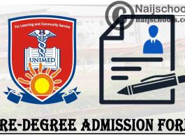 University of Medical Sciences (UNIMED) Pre-Degree Admission Form for 2021/2022 Academic Session | APPLY NOW