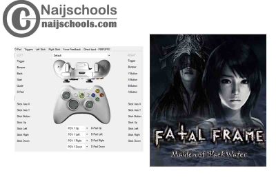 Fatal Frame: Maiden of Black Water X360ce Settings for Any PC Gamepad Controller | TESTED & WORKING
