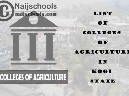 Full List of Colleges of Agriculture in Kogi State Nigeria