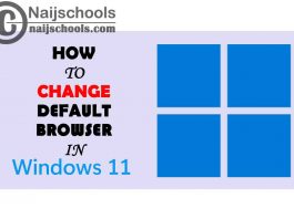 How to Change the Default Web Browser in Windows 11