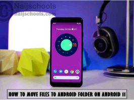 How to Move Files to the "Android Folder" on Android 11