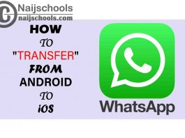 How to Transfer WhatsApp Data from Android to iOS