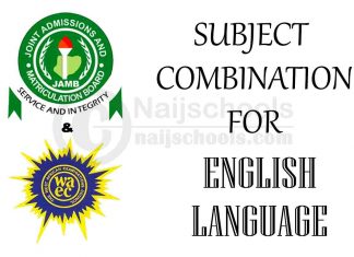 JAMB and WAEC Subject Combination for Education and History