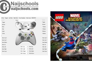 Lego Marvel Super Heroes X360ce for PC Joypad