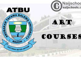 Full List Art Courses Offered Offered in ATBU
