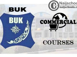List of BUK Courses for Commercial Students to Study