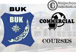 List of BUK Courses for Commercial Students to Study