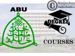 Degree Courses Offered in ABU for Students to Study