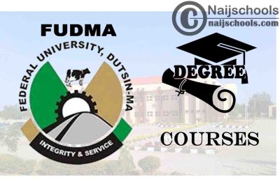Degree Courses Offered in FUDMA for Students to Study