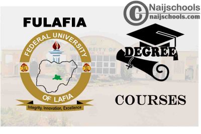 Degree Courses Offered in FULAFIA for Students